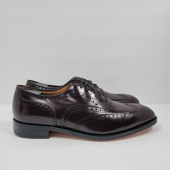 Johnston & Murphy Heritage Men\'s Burgundy Shoes 68818 Made In USA US Size 12 D/B main image 4